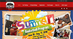 Desktop Screenshot of premierbasketballtraining.com